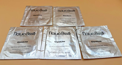 Natura Bissé Glyco Extreme Peel 1.5ml X 5 total 7.5ml Sample Sachets Lot of 5