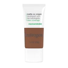 Neutrogena Clear Coverage Flawless Matte CC Cream, Full-Coverage Color