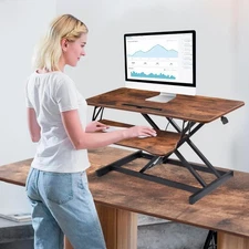 Standing Desk Coverter Stand Up Desk Adjustable Desk 37 inches Riser Home Office