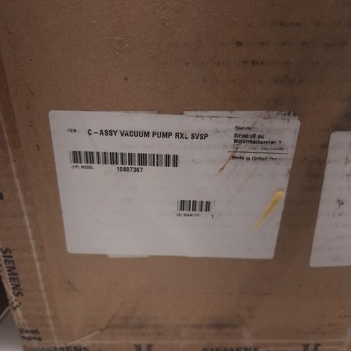 Siemens 730207.602 Vacuum Pump Assembly Dimension XL Xpand Plus RXL SVSP - Picture 2 of 6
