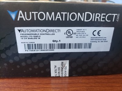 AUTOMATION DIRECT P3-16AD-2 / P316AD2 