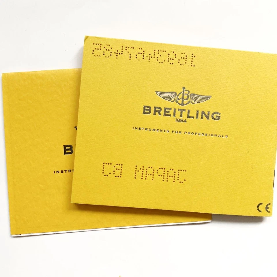 Certificato cronometro garanzia originale Breitling #063 - Immagine 2 di 3