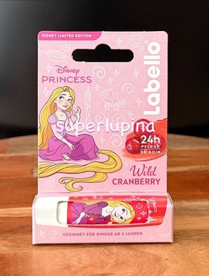 Labello x Disney Princess Rapunzel WILD CRANBERRY Lip Balm NEW