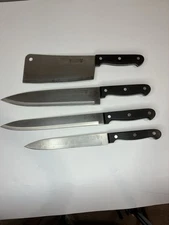 Philippe Richard Stainless Steel Knife 4 pc Set Kitchen Cutlery Stainles Steel K