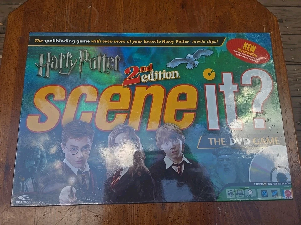 Harry Potter Scene It 2nd Edition DVD Trivia Game Sealed Brand New Mattel - Image 2 of 4