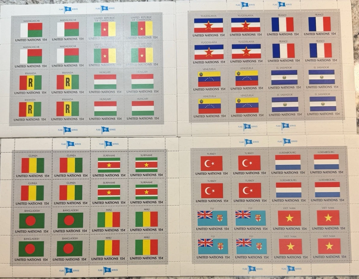Flags, National Emblems United Nations Stamps for sale | eBay