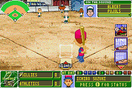 Backyard Baseball (Nintendo Game Boy Advance, 2002)