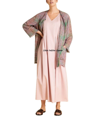 🌟MARINA RINALDI Dress in COTTON PLUS size MR 25_ US W16_ It54_