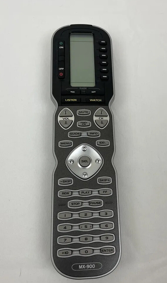 Universal Remote Control Genesis Universal Remote Control (URC) Genesis MX-900 Programmable Remote ...