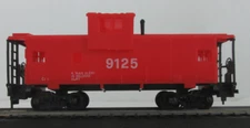 HO Scale Model Power 9125 Caboose Red Safety