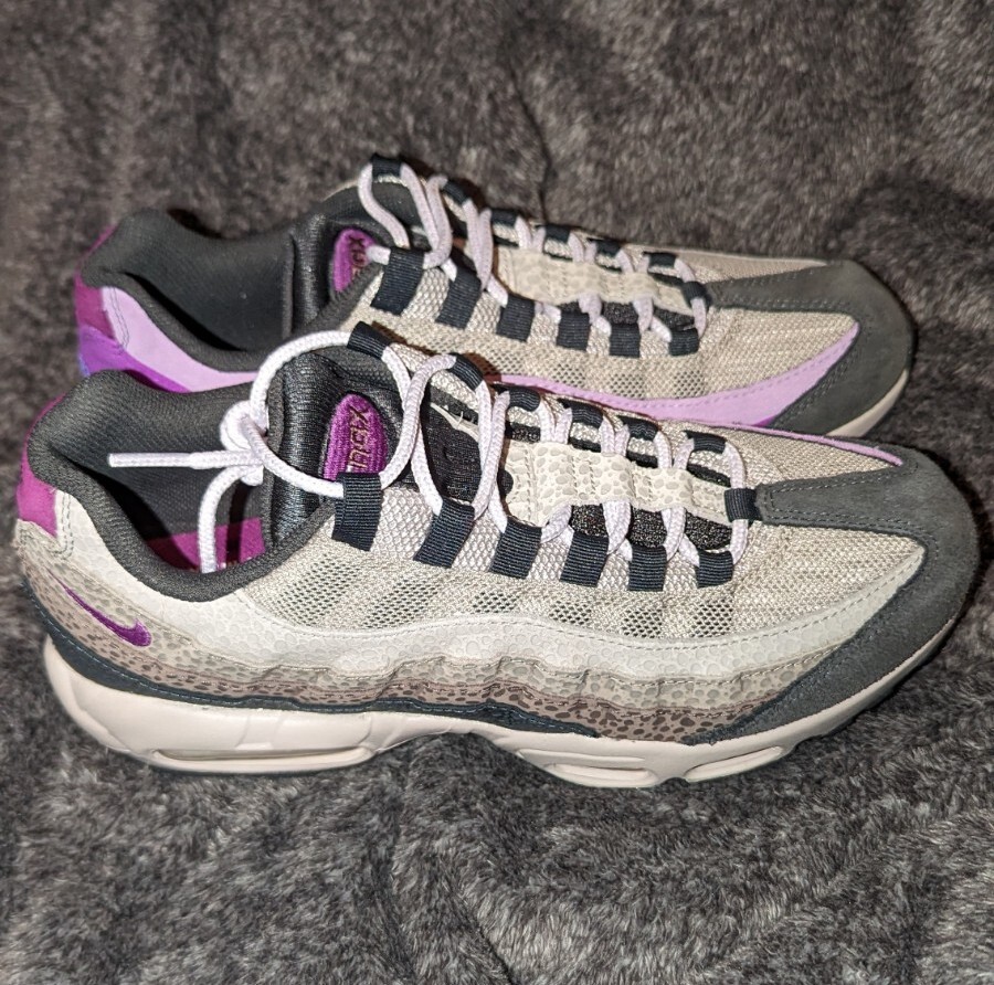 スニーカー Nike Air Max 95 DX2955-001 Nike Air Max 95 Purple Anthracite-Viotech DX2955-001 Women's