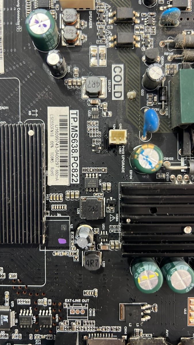 Original MAIN BOARD TP.MS638.PC822 For TV INNOVA GL-551ST4 | eBay