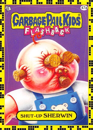 GARBAGE PAIL KIDS 2011 FLASHBACK SERIES 2 PICK-A-CARD YELLOW BASE STICKERS TOPPS - Picture 186 of 321