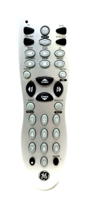GE RC24914-E Universal 4-Device Multi Function Remote Control Tested (H1)