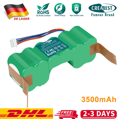 12V Akku Für Ecovacs Deebot 900 901 907 Sweeper DD35 DE33 DG716 3500mAh Ni-MH