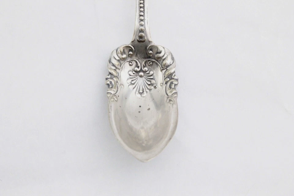 NF Niagara Falls Silver Co FRISADO COLONIAL 1877 6" COLHER CÍTRICA - Imagem 4 de 4