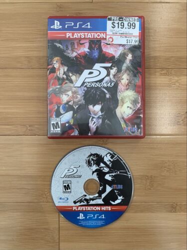 Persona 5 (Sony PlayStation 4, 2017) PS4 Video Game RPG Joker - Ships Same Day - Photo 1 sur 1