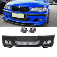 M-Tech  Style Front Bumper for BMW E46 323i 325i 328i 99-06 W/ fog lamp 4Door