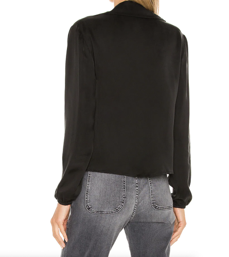 JONATHAN SIMKHAI STANDARD Jackie Blouse Size S Orig. $245 NEW - Picture 4 of 8