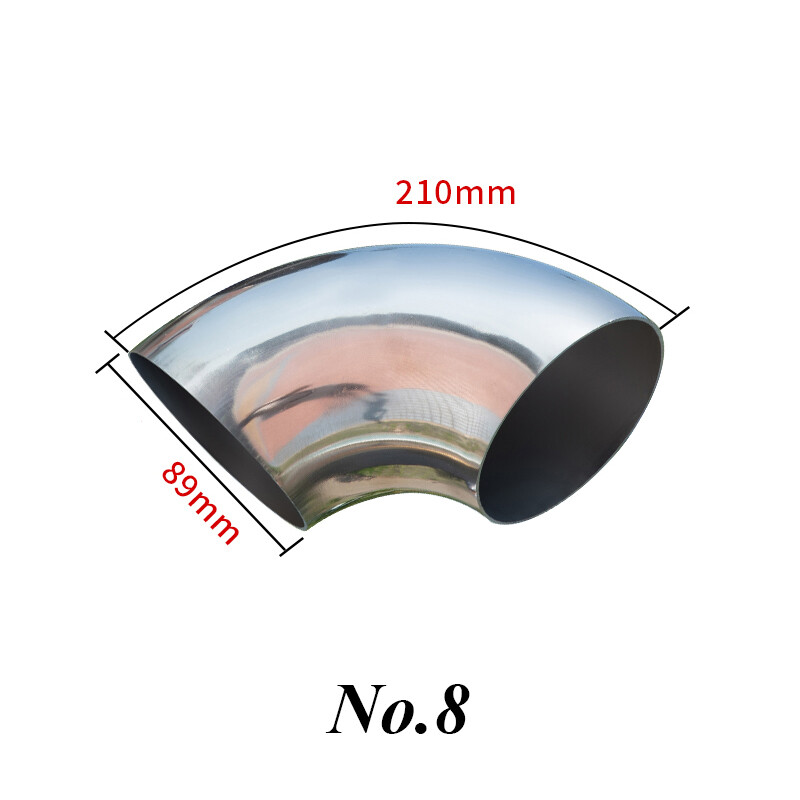 90 Grad Edelstahl Ellenbogen - Dornbogen Für Auspuff & Rohrsysteme