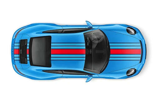 Custom Stripe Graphics Decal Sticker For Porsche 991 718 Boxster Cayman Vinyl - Bild 10 von 16