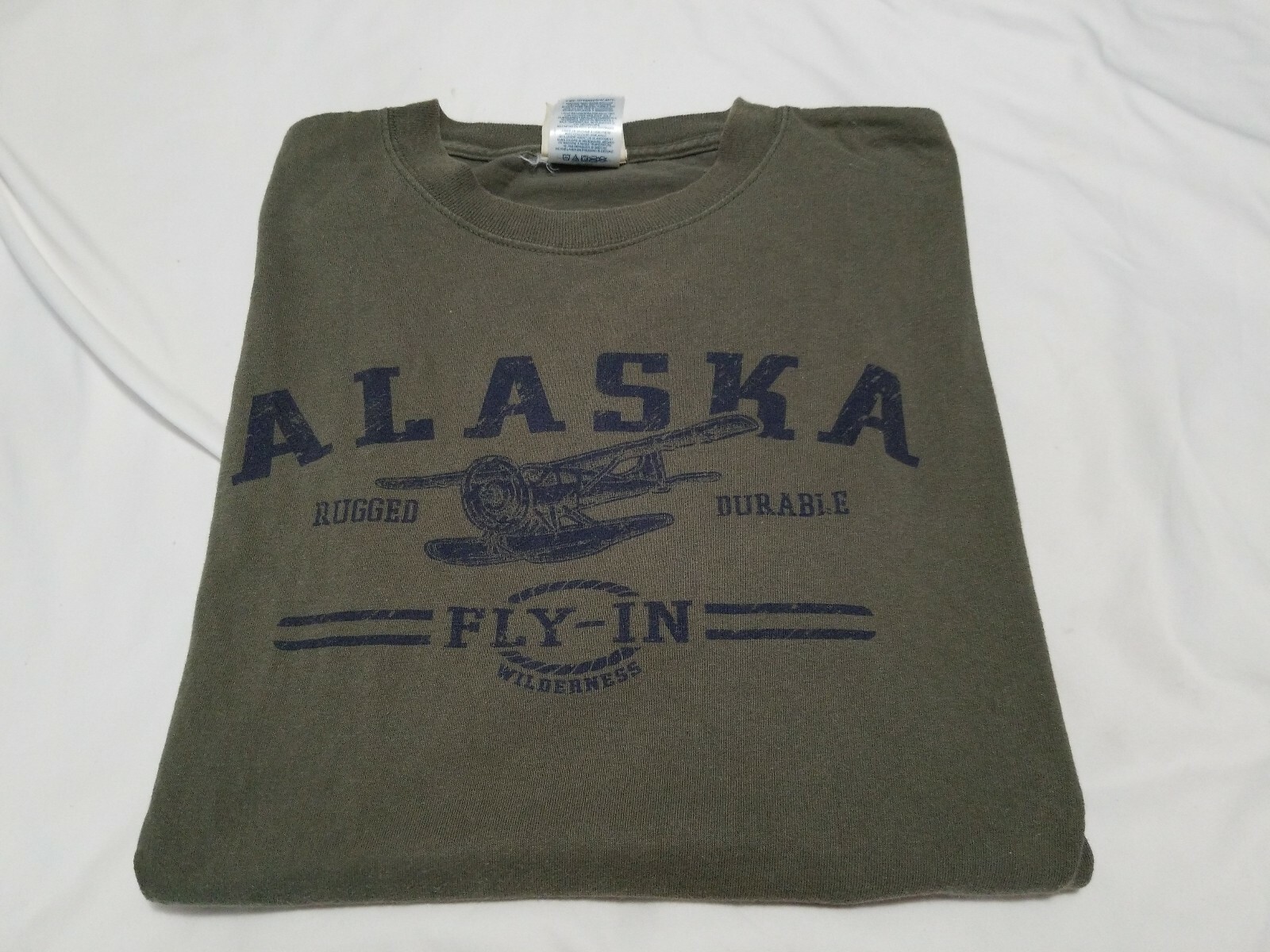 FILA T shirt Alaska robusta durevole remota Fly In Wilderness Remi 913 S S taglia M