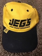 JEG's Drag Racing Wheels Tires High Performance Baseball Hat NWOT