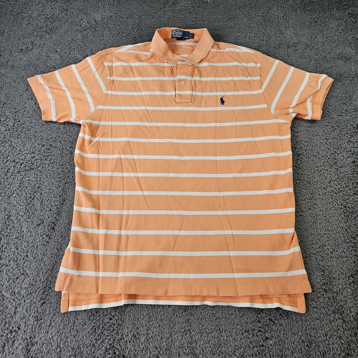 Vintage Ralph Lauren Polo Mens Size L NAVY pony Logo Short