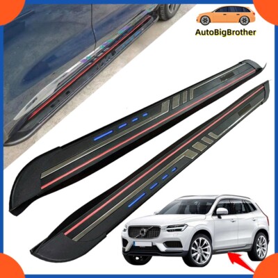 Fits for Volvo XC60 2018-2023 Fixed Running Board Side Steps Pedals Nerf Bar