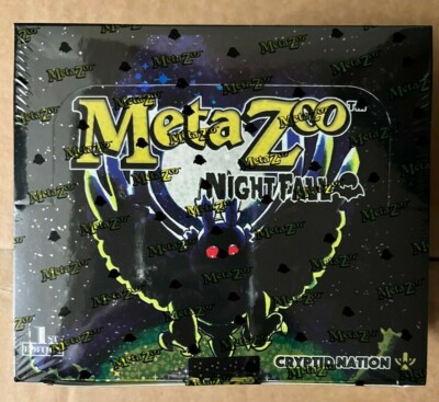 nightfall first edition booster box MetaZoo: Cryptid Nation TCG - Wilderness 1st Edition Booster Box main image 0