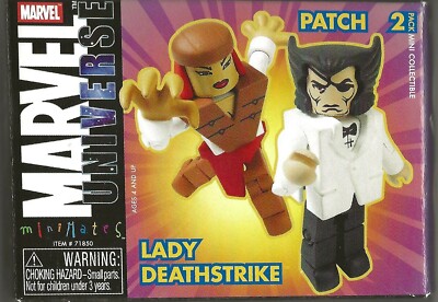 MARVEL MINIMATES BY DIAMOND SELECT TOYS & ART ASYL VERSIEGELTE BOXEN SELTEN