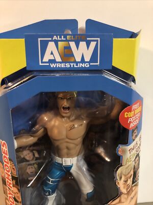 AEW WRESTLING SUPERSTARS SERIES 1 #8 CODY RHODES LJN POSTER