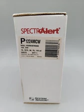 NEW System Sensor P1224MCW SPECTR-Alert Wall Horn/Strobe White Fire Alarm