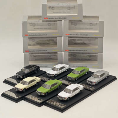 Master 1: 64 Mercedes-Benz S560SEL W126 Die-Cast Toy Car Model Collectible Gift-