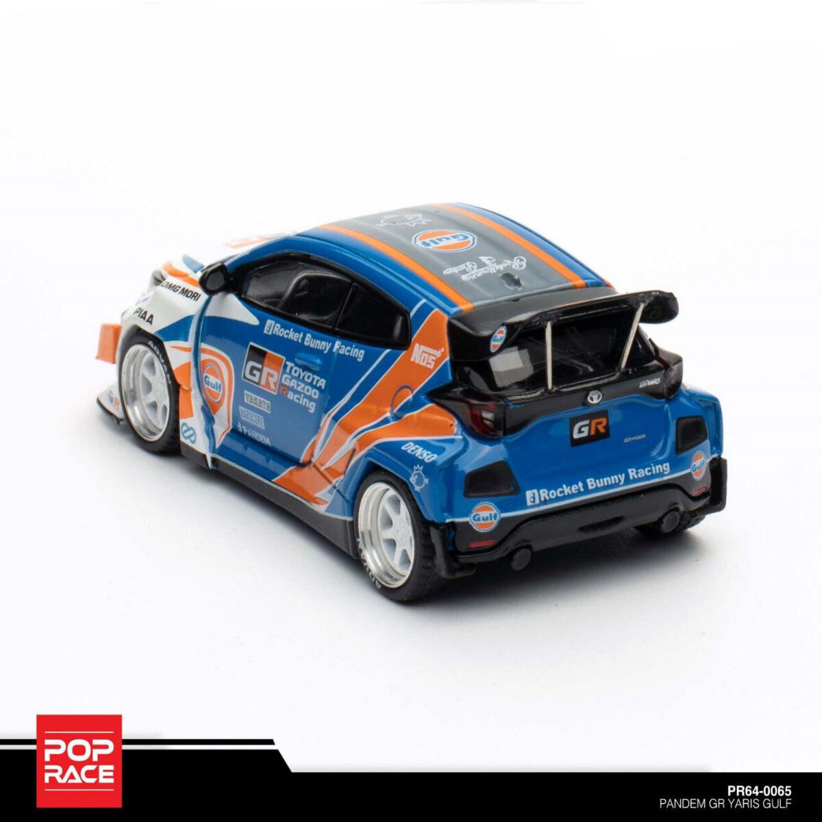 POP RACE PANDEM ROCKET BUNNY TOYOTA GR YARIS GULF PR64-65