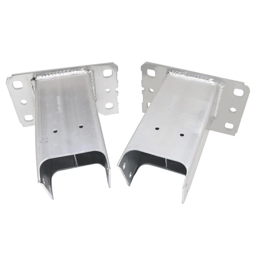 Front Driver & Passenger Side Bumper Bracket Fits For 2017-2021 Audi A4 S4 - Picture 4 of 12