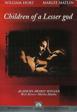 Children of a Lesser God - William Hurt Marlee Matlin - DVD