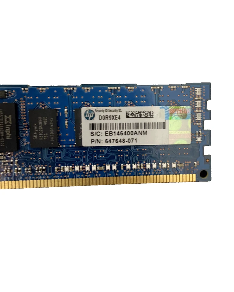 SK Hynix HMT351R7EFR4C-PB PC3-12800R-11-13-C2 4GB Server Memory RAM - Image 2 of 3