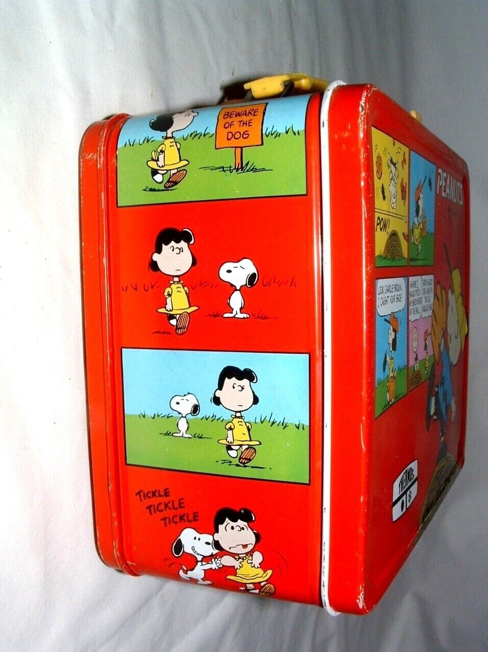  1976 THERMOS BRAND RED PEANUT LUNCHBOX and THERMOS eBay