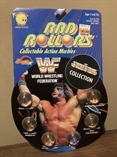 1990 wwf rad rollers marbles Ultimate warrior Hulk hogan macho man Spectra Star