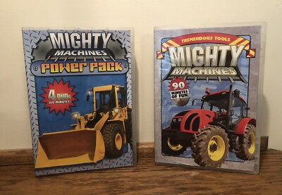 Mighty Machines “Power Pack 4 DVD's & Tremendous Tools 1 DVD” | eBay
