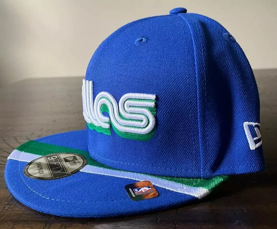 Dallas Mavericks New Era 2022/23 City Edition Oficial 9FIFTY Snapback Masculino NBA - Imagem 4 de 4
