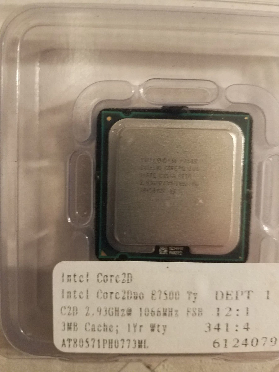 Intel Core 2 Duo E7500 Computer Processors (CPUs) for sale | eBay