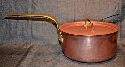 Casserole En Cuivre De Buyer Inocuivre 16 Cm - Manche Fonte, Fabrication Française