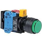 IDEC Corporation HW1L-A2F11QD-R-24V Switch Push Button N.O./N.C. SPDT Extende...