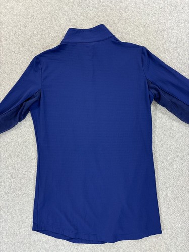 IBKUL Top mezza zip leggero finto collo (donna X-Small) blu - Foto 12 di 12