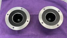 2x Wharfedale E50 E70 E90 Altoparlante CORNO Tweeter Driver Originali con Custodia in Metallo 🔥