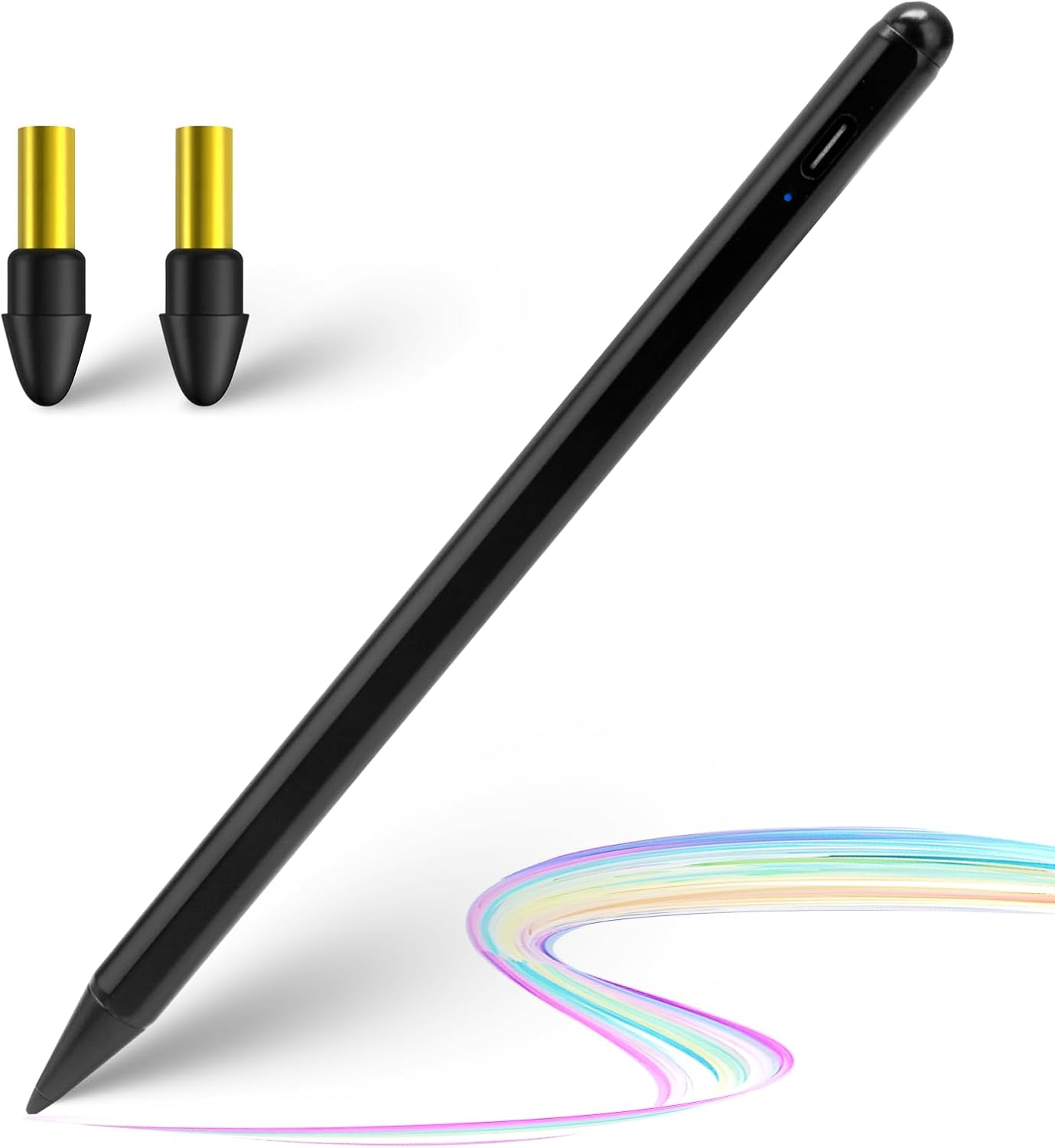 iPad Pencil Pro - 2X Fast Charging Stylus for iPad Pro 11 & 13 Inch M4 with Wireless Pairing-image