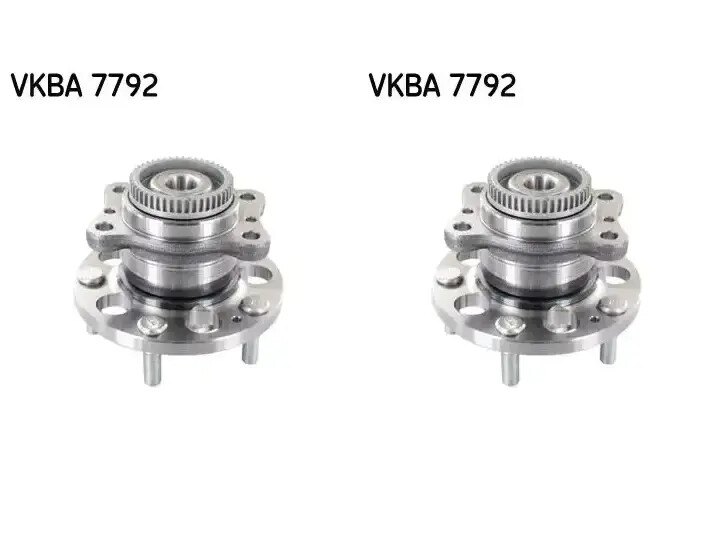 2 x Cuscinetto ruota SKF per KIA CARENS IV