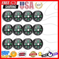 Liquid-Filled 20mm Mini Compass Set - Perfect for Camping and Hiking Kids